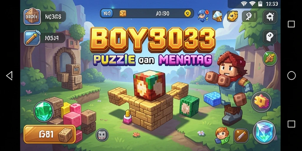 Tampilan gameplay seru di BOY303 dengan berbagai puzzle menantang.