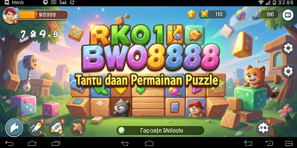 Tampilan gameplay BWO888 dengan berbagai tantangan puzzle yang menarik.
