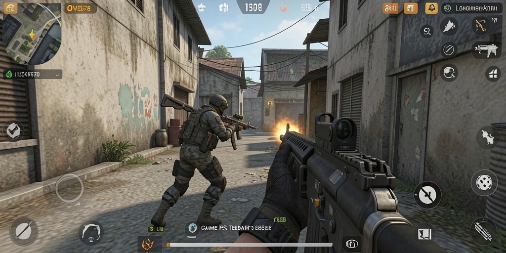 Gameplay mendebarkan di LOVE678 dengan aksi FPS yang intens.