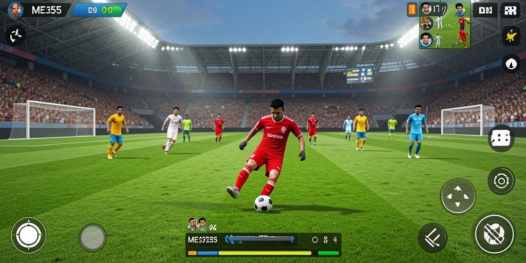 Tampilan gameplay ME355 yang mendebarkan dan interaktif.