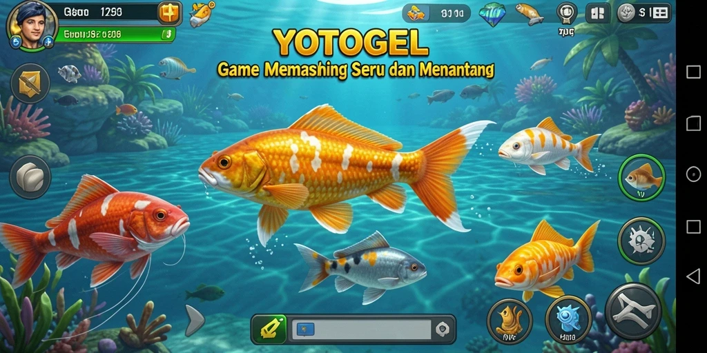Tangkapan ikan besar dalam gameplay seru YOTOGEL.